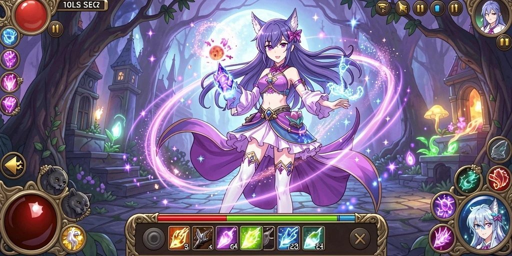 atom138 - Beragam karakter unik untuk dipilih.